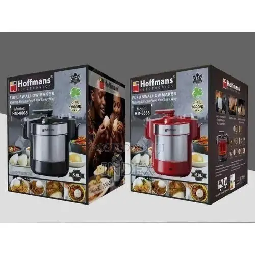Hoffmans 6liters Automatic Kalo, Posho, Ugali Maker Hm8870