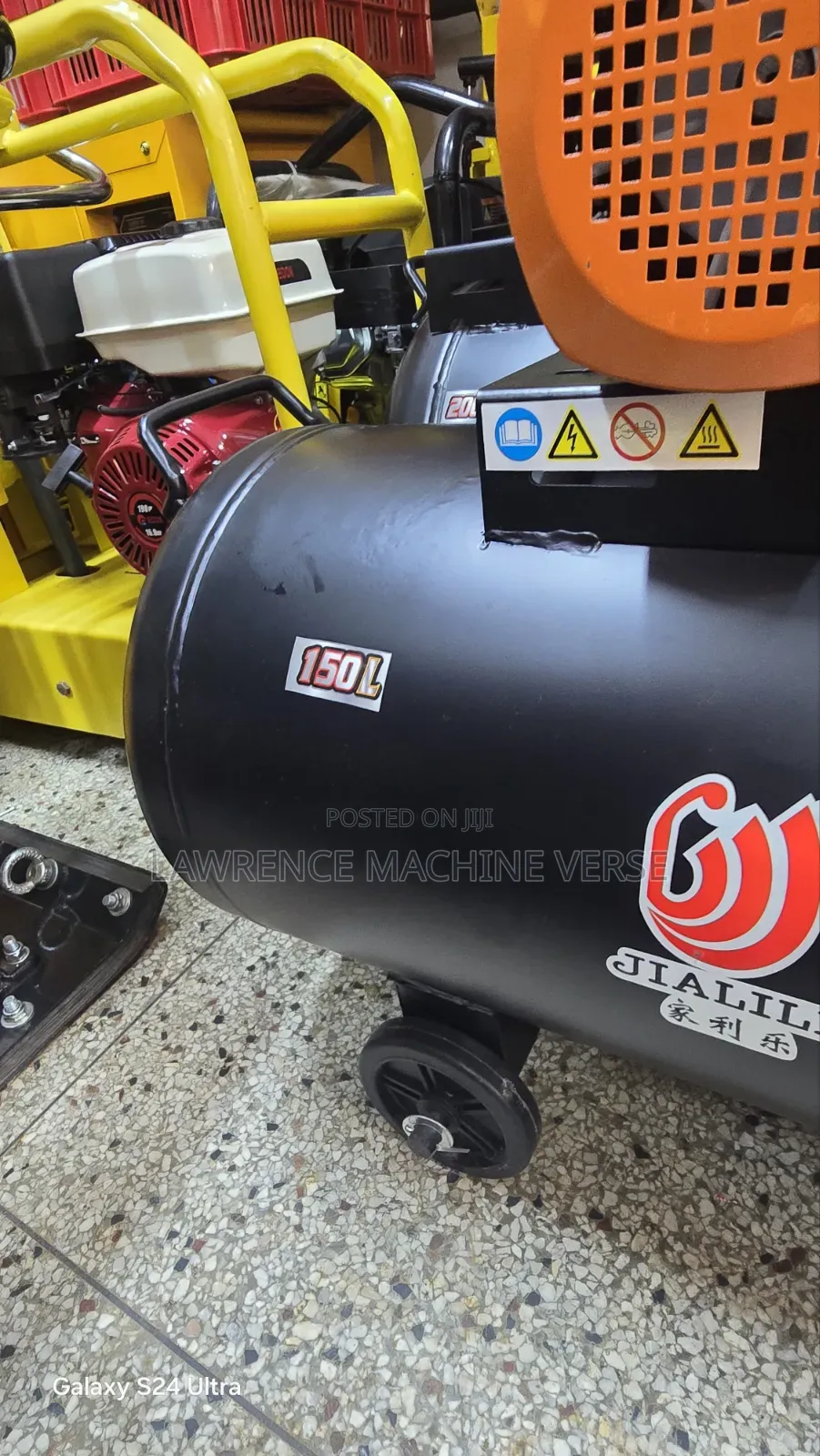 Electric Air Compressor 150L 3HP