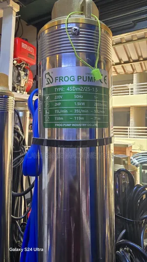 Water Pump Frog 158m Head 2HP