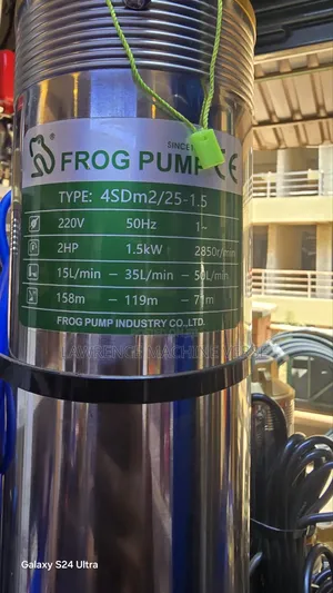 Water Pump Frog 158m Head 2HP