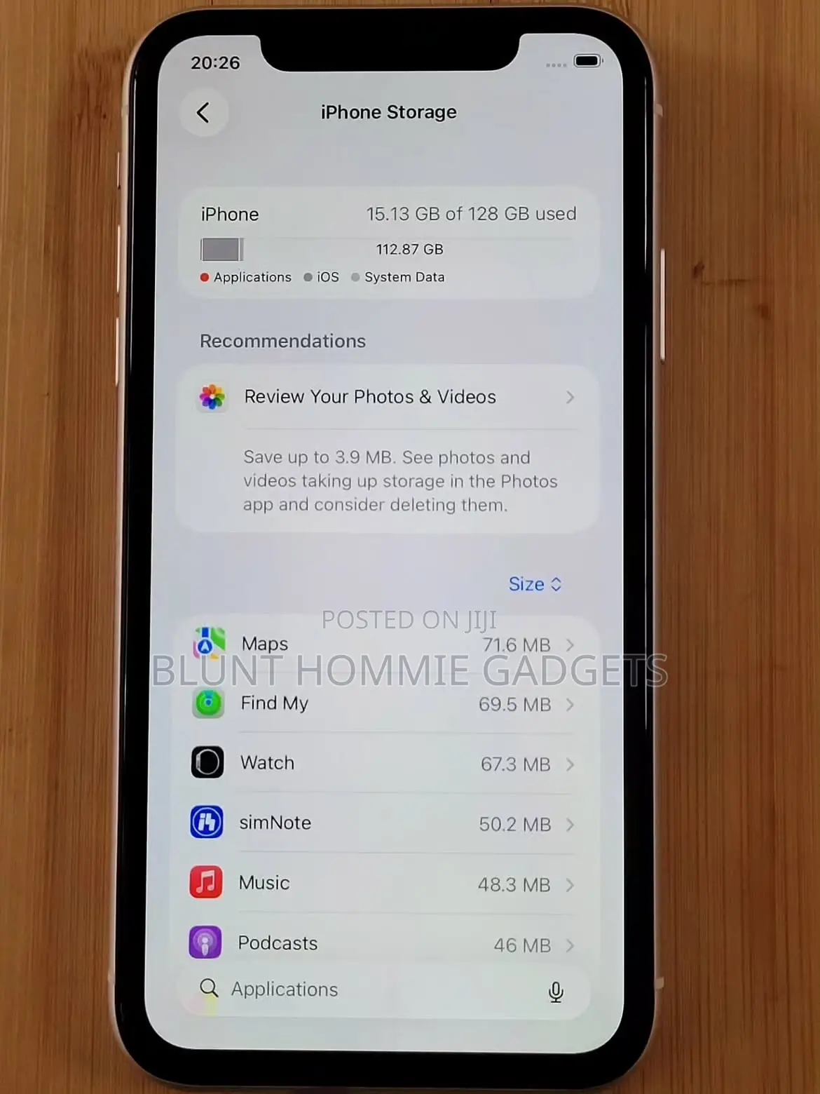 Apple iPhone 11 128 GB White