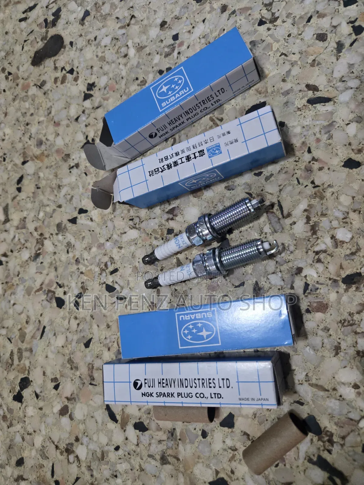 Subaru Legacy Fb16 and Fb25 Engine Spark Plugs