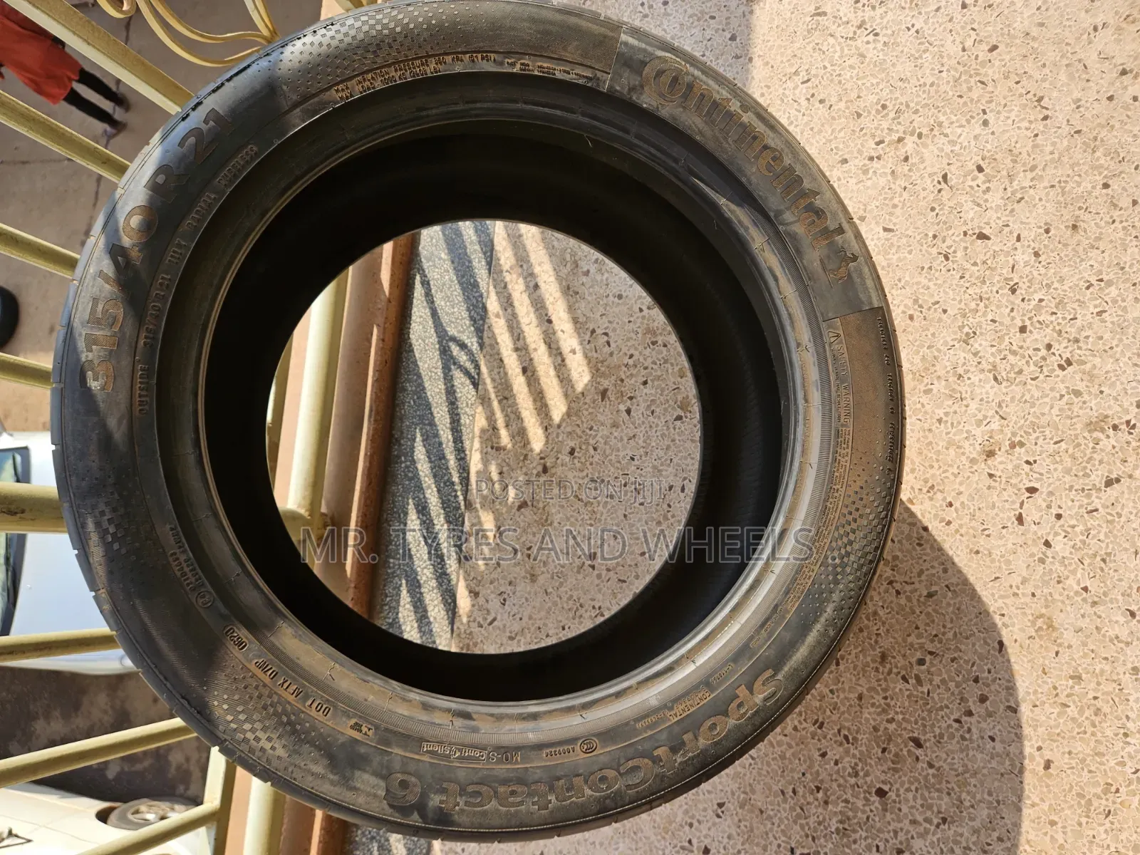 315 40 R21 Continental Sport Contact 6, 2pises Available So Far .