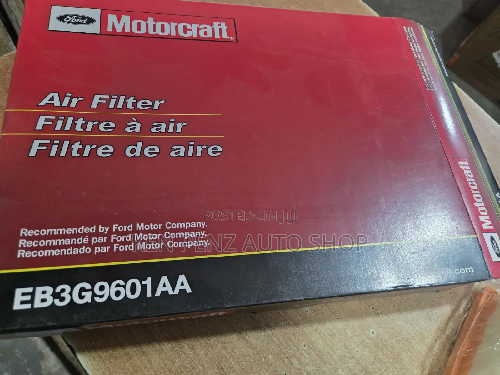 Ford Everest and Ford Ranger 2015 - 2022 Air Filter