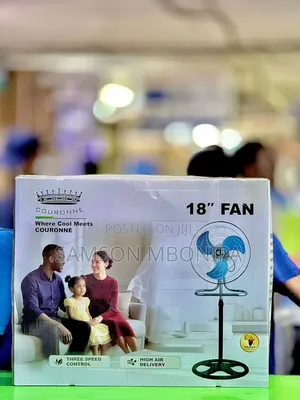18 Inch Stand Table Household Fan – Black (BUY 1 GET 1 FREE)