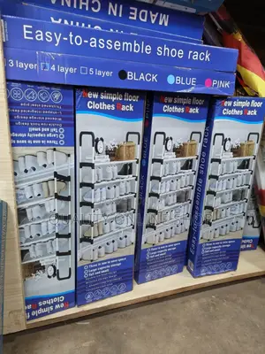 5layers Plastic Shoe Rack Plastic Shoe Rack