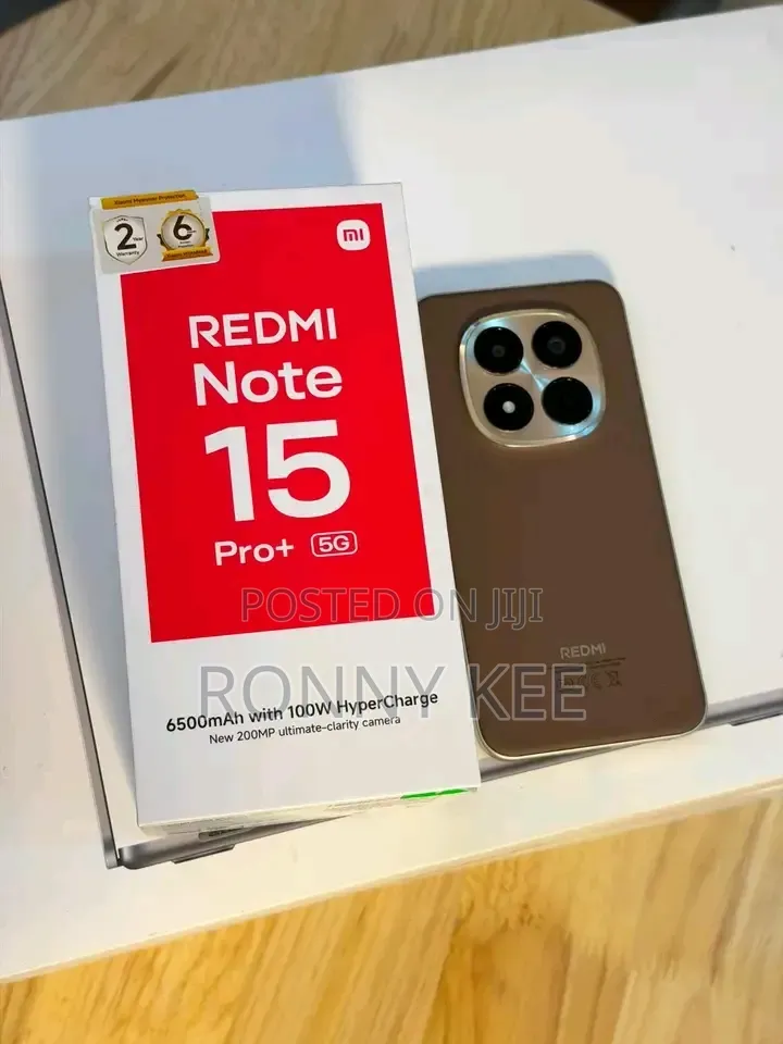 New Xiaomi Redmi Note 15 Pro+ 512 GB Bronze
