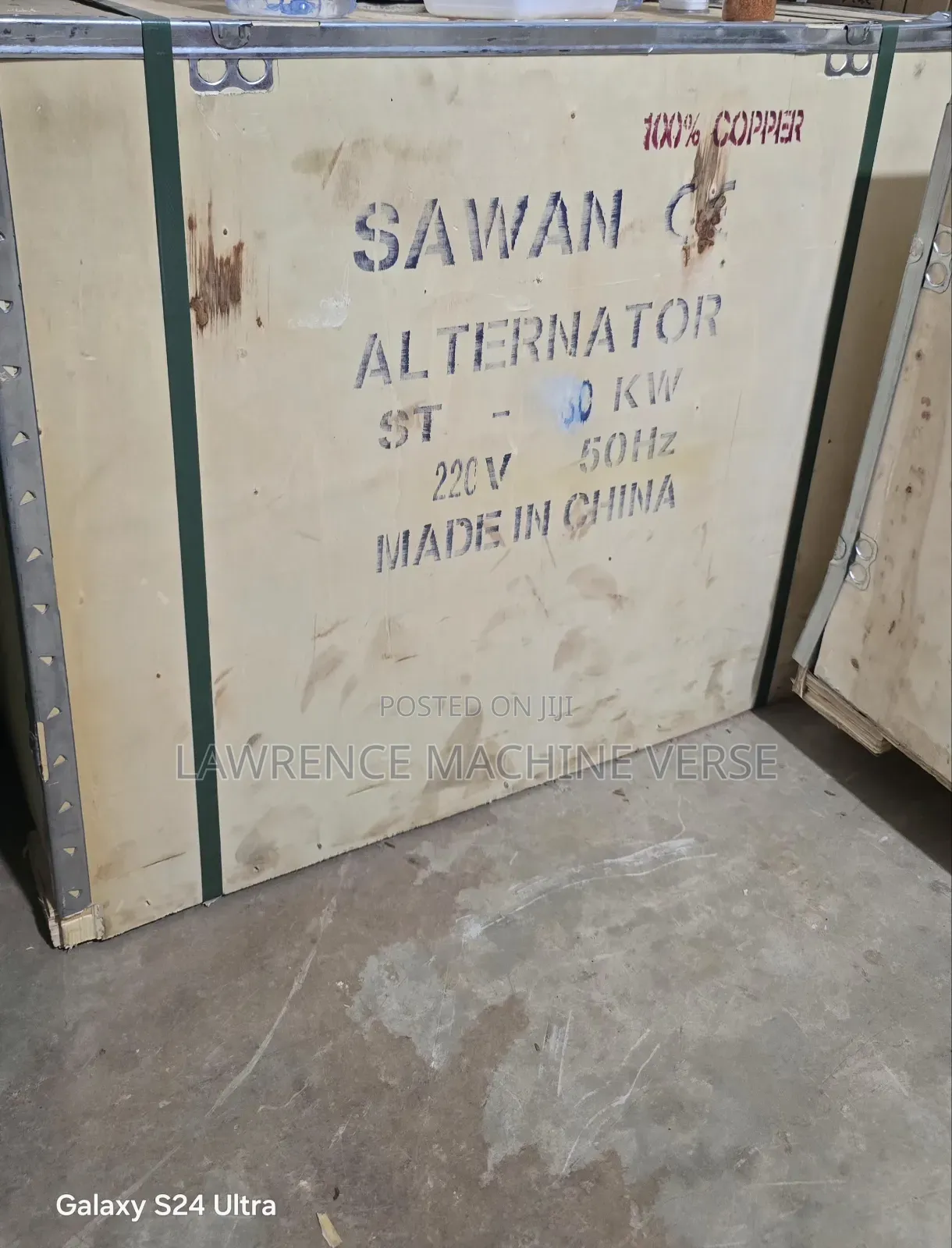 Alternator 30kw Single Phase 220v