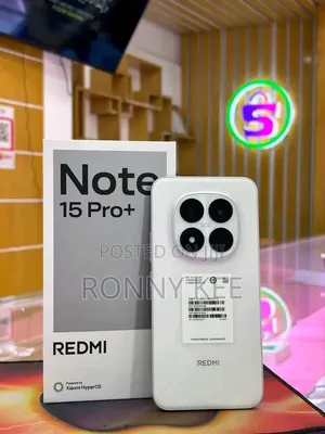 New Xiaomi Redmi Note 15 Pro+ 512 GB Silver