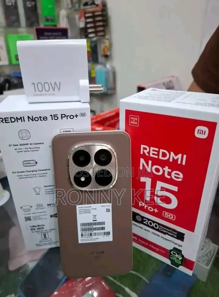 New Xiaomi Redmi Note 15 Pro+ 512 GB Bronze