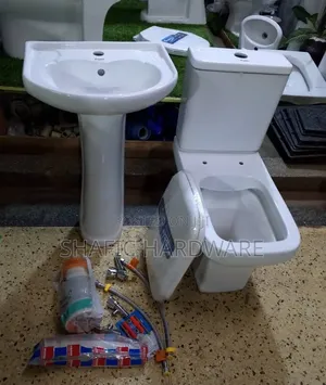 Toilet Seat With Basin Complete Sets With Accessories Frencia
