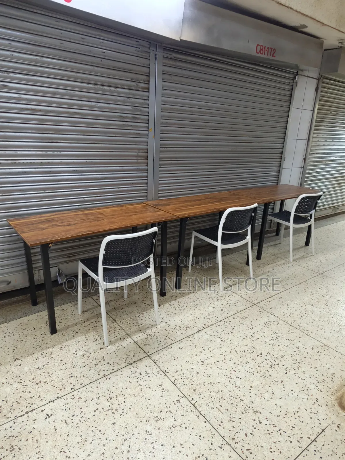 120cm Foldable Reading Table and Chairs 1chair and Table