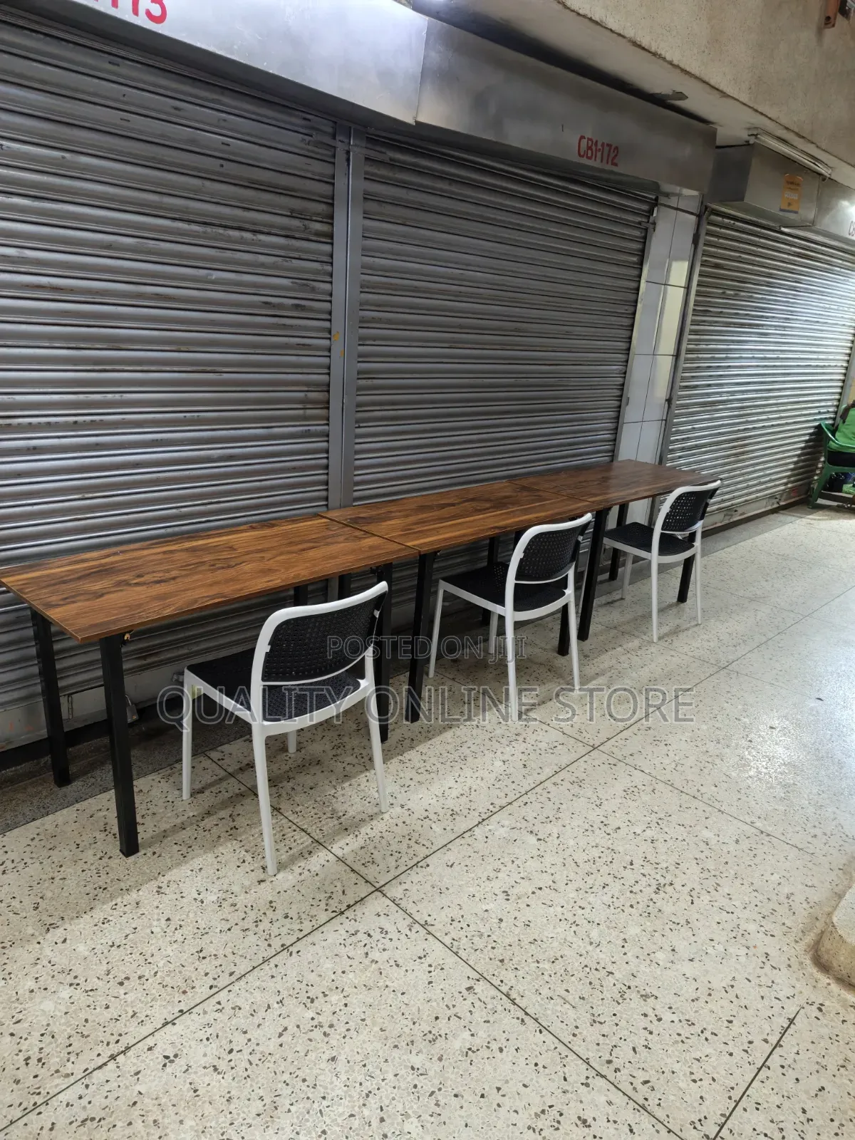 120cm Foldable Reading Table and Chairs 1chair and Table
