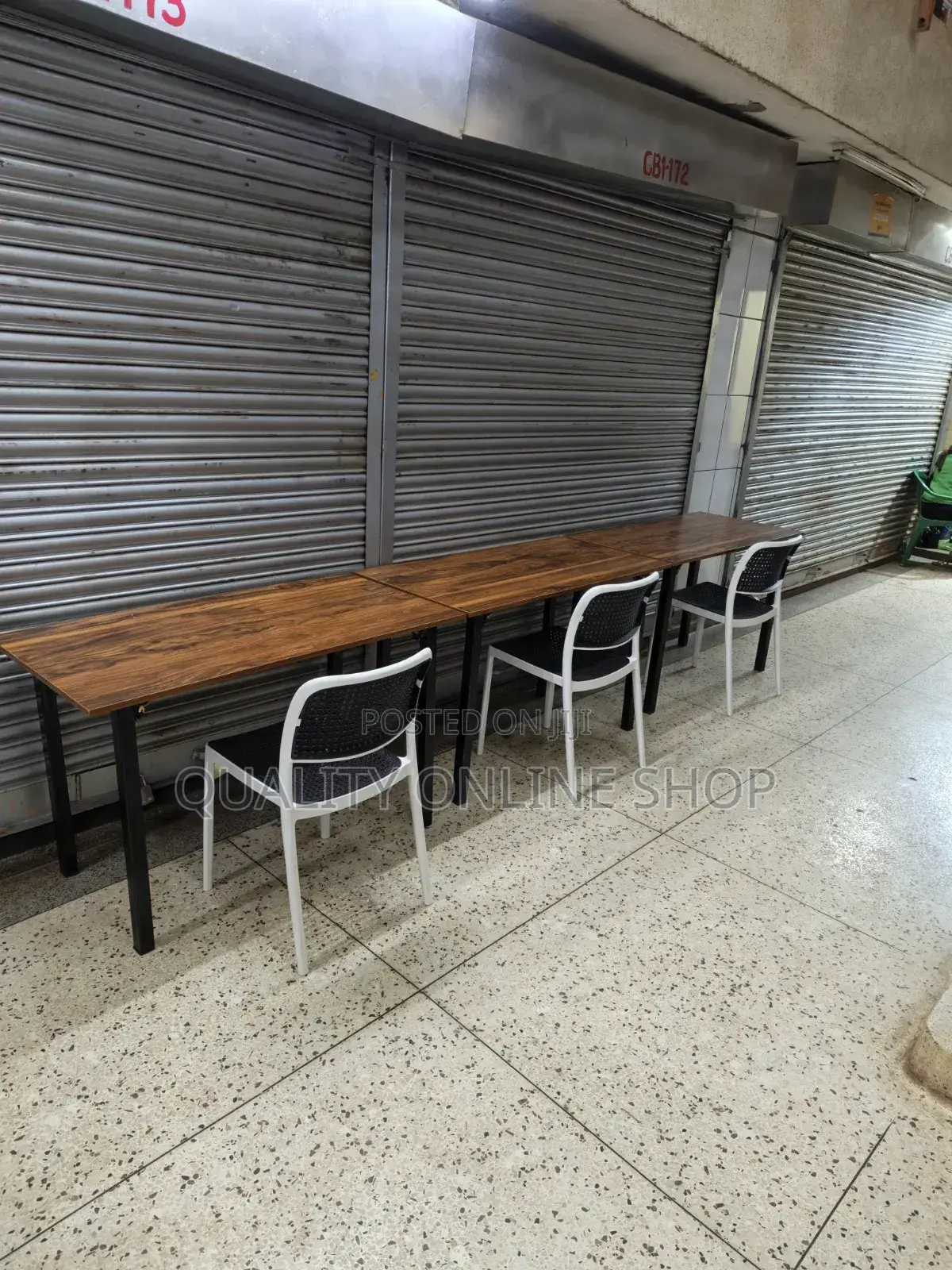 120cm Foldable Reading Table and Chairs 1chair and Table