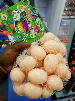 Peach-Colored Hollow Plastic Toy Eggs