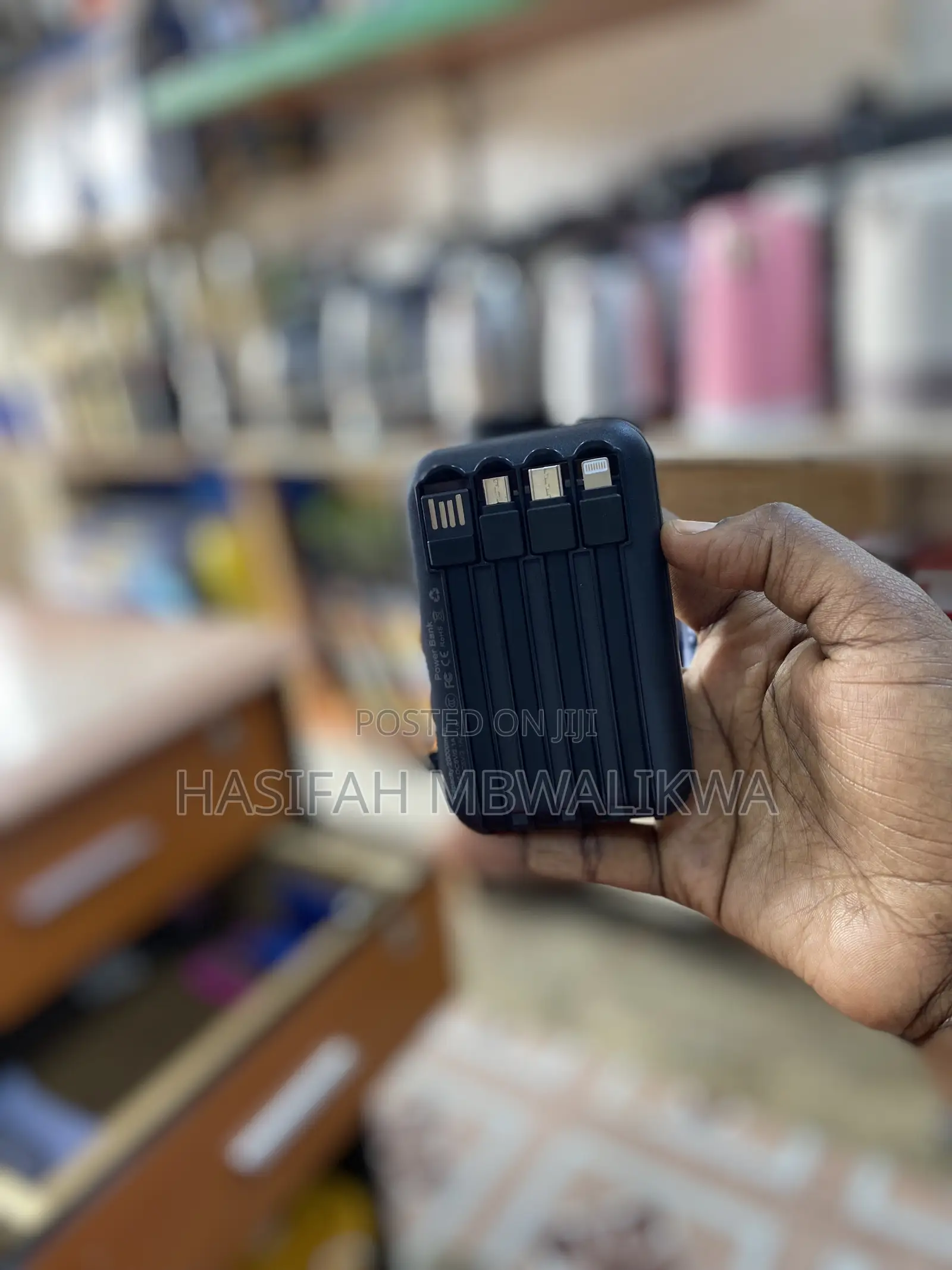 4 WIRES Super Fast Charge Power Bank