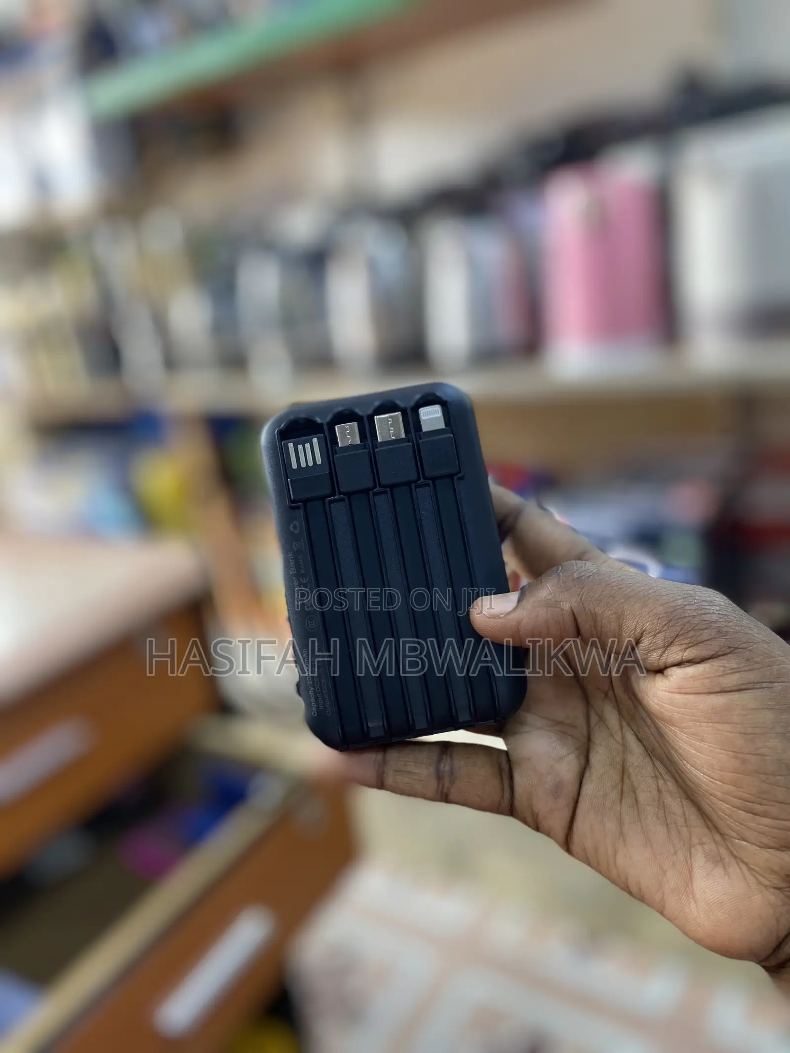 4 WIRES Super Fast Charge Power Bank