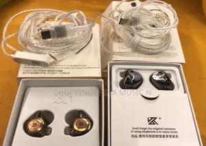 KZ IN EAR USB C Headphones Dual Dynamic in-Ear Monitors 4 Driver
