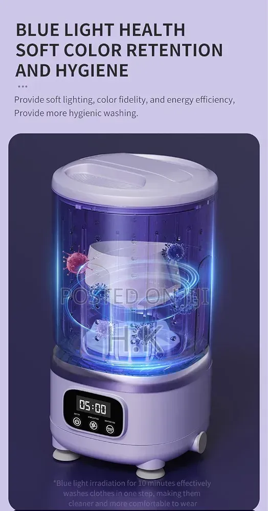 2L Rechargeable Mini Washing Machine