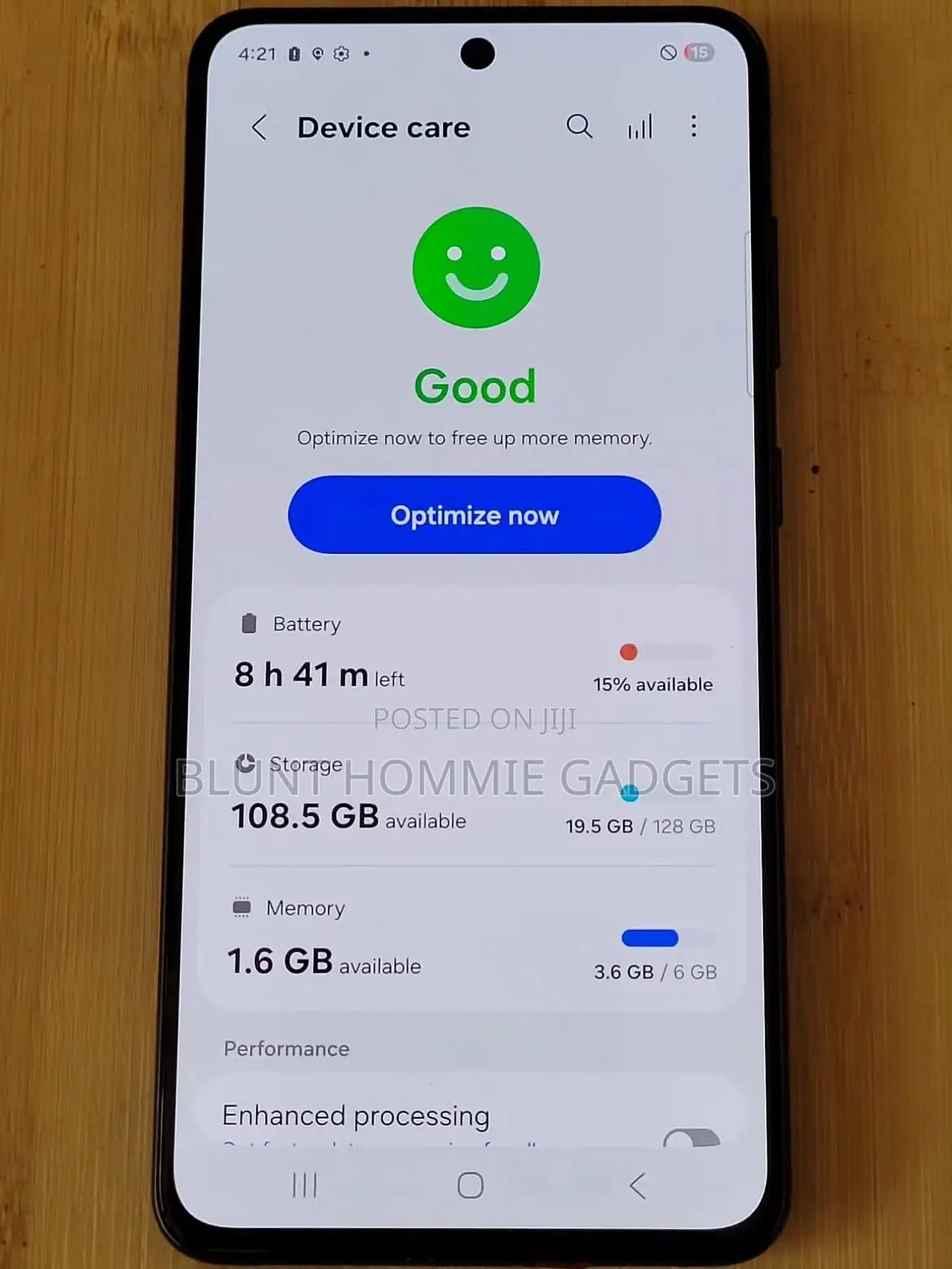 Samsung Galaxy S21 FE 128 GB Black
