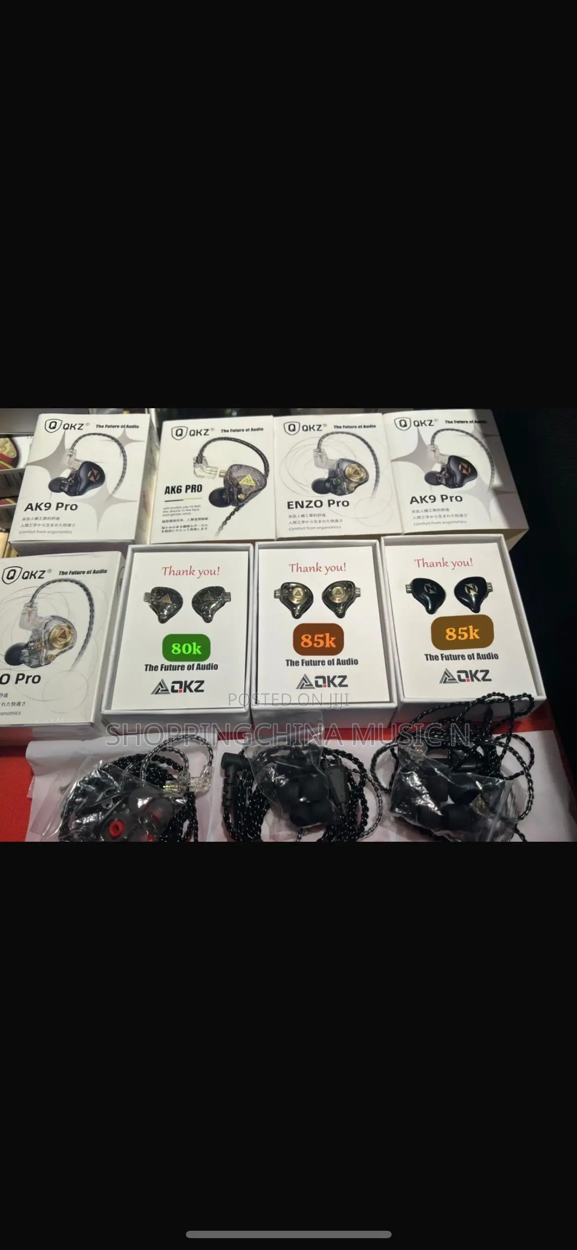 In Ear Monitor QKZ Headphone Enzo Ak9 Pro Ak6