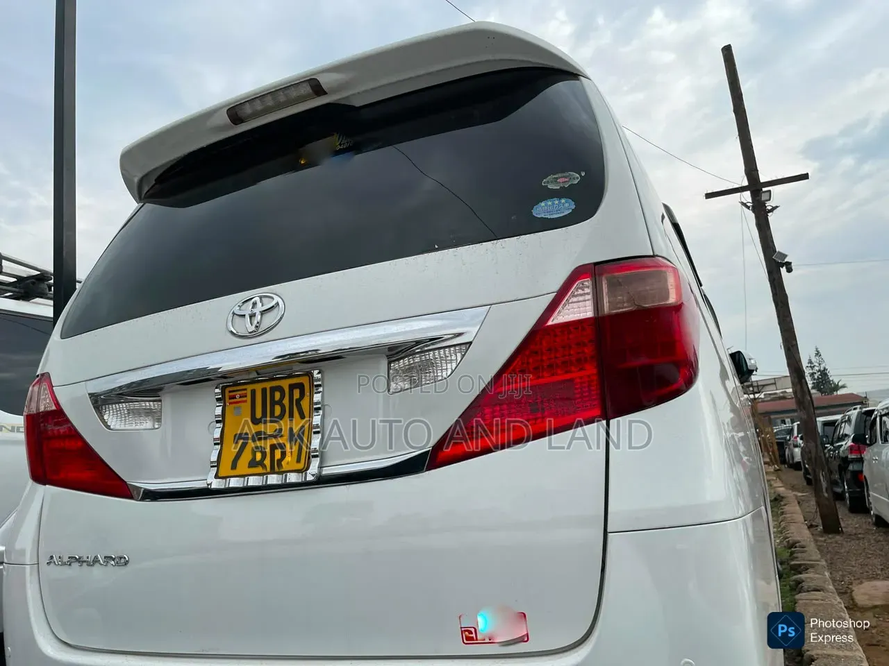 Toyota Alphard 2008 White