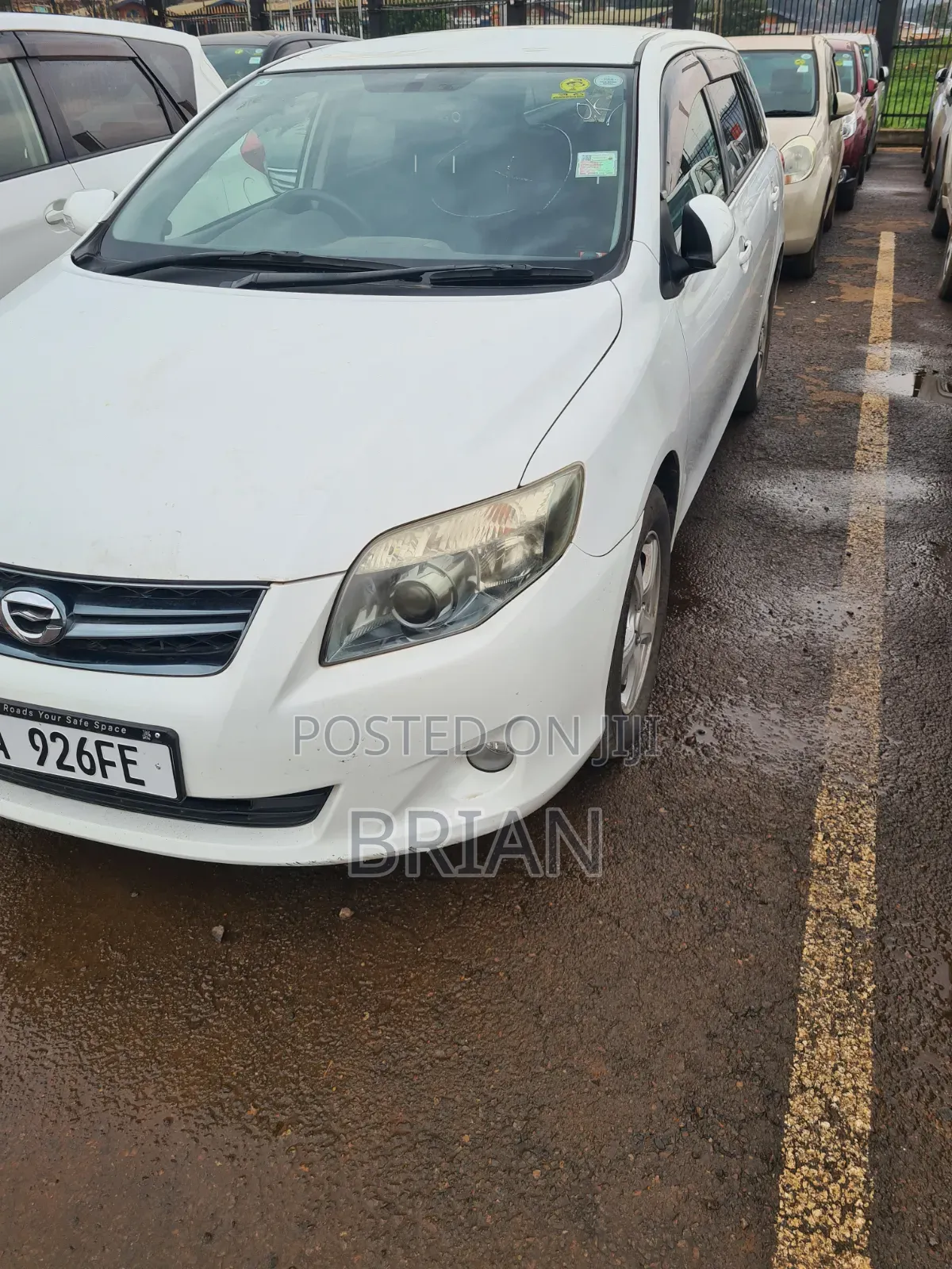 Toyota Corolla Fielder 2012 White