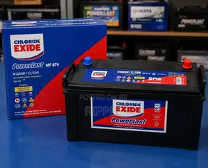 100Ah Chloride Exide PowerLast N100 Maintenance Free Car Battery 12V