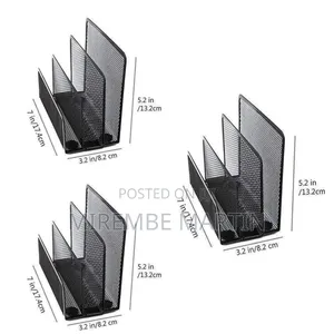 Professional Mesh Tiered Desktop Letter Sorter
