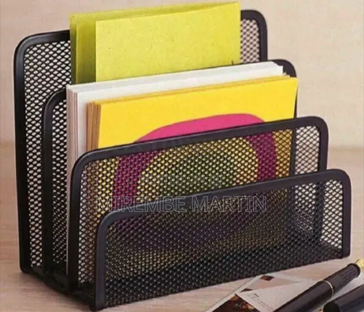 Professional Mesh Tiered Desktop Letter Sorter