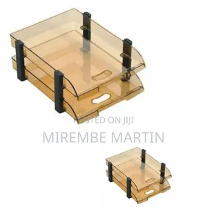 2 Tier Acrylic Desk Organizer