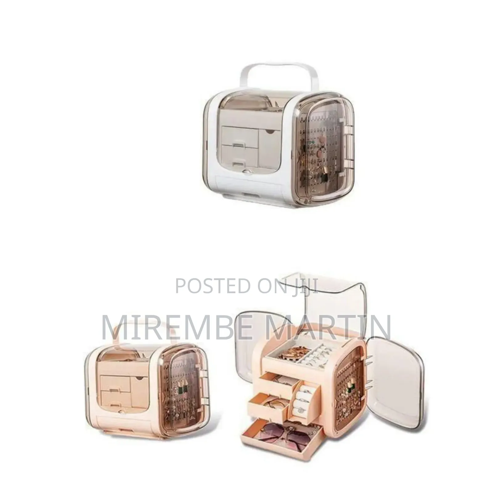 Multi-Functional Portable Jewelry Organizer and Storage Case