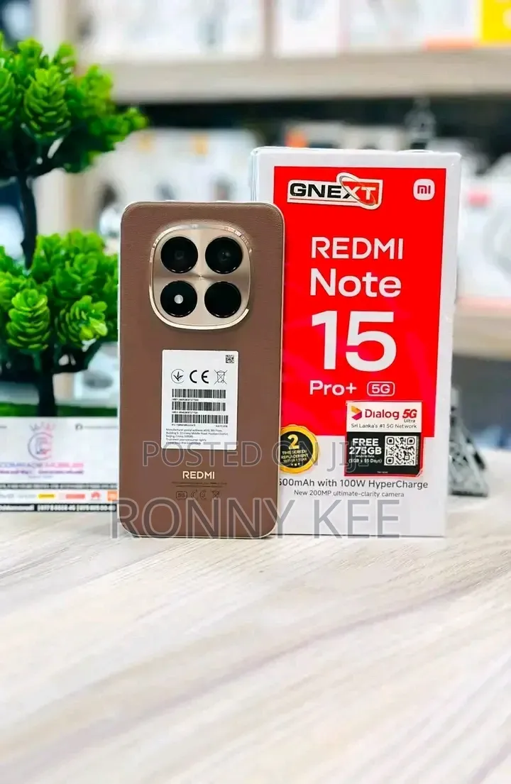 New Xiaomi Redmi Note 15 Pro+ 512 GB Bronze