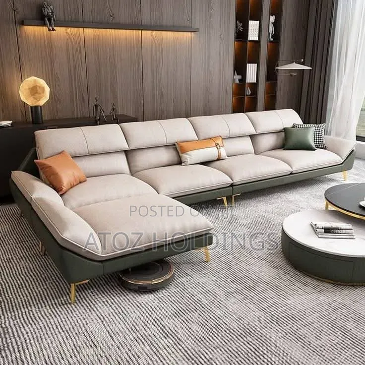 Sofa/Yokohama 5 Seater L Sofa Bed Leather Sofas 1,499,000/- Any Colour