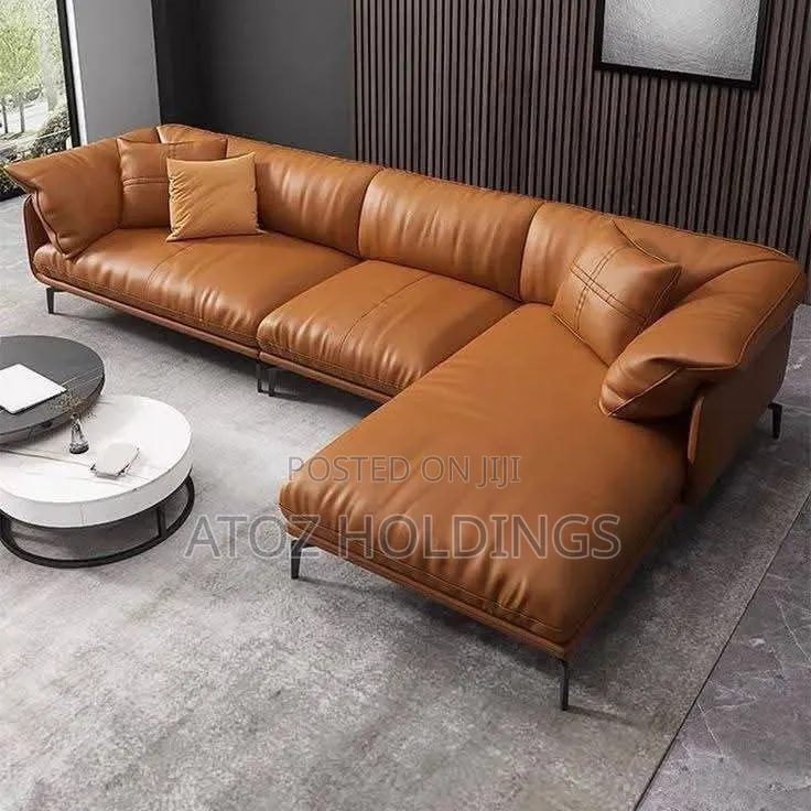 Sofa/Yokohama 5 Seater L Sofa Bed Leather Sofas 1,499,000/- Any Colour