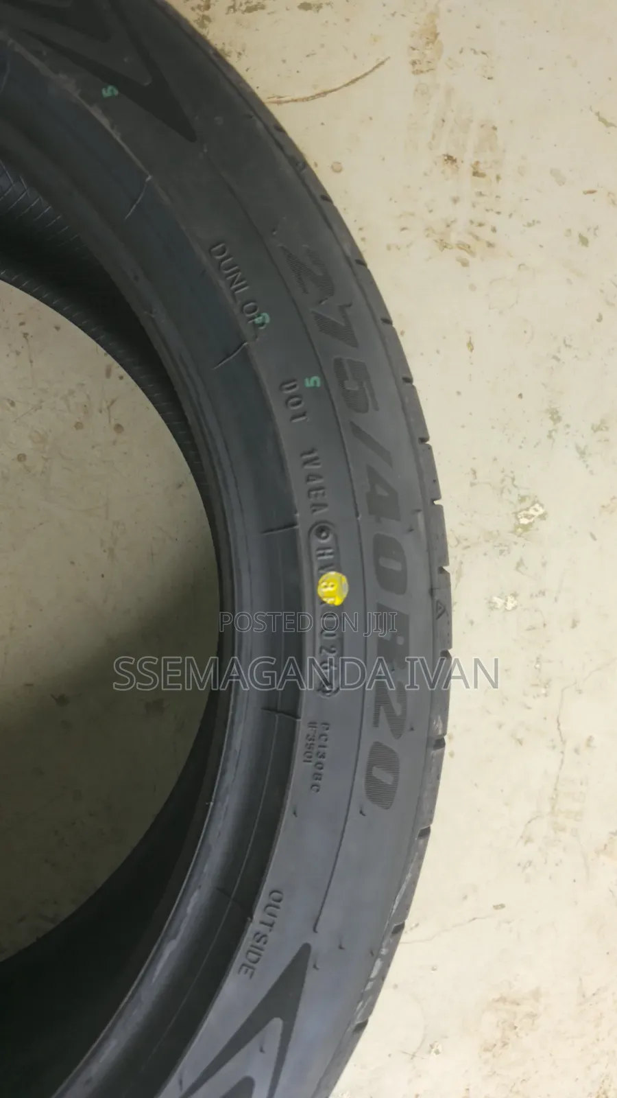 275/40r20 Dunlop Brand New Tyres
