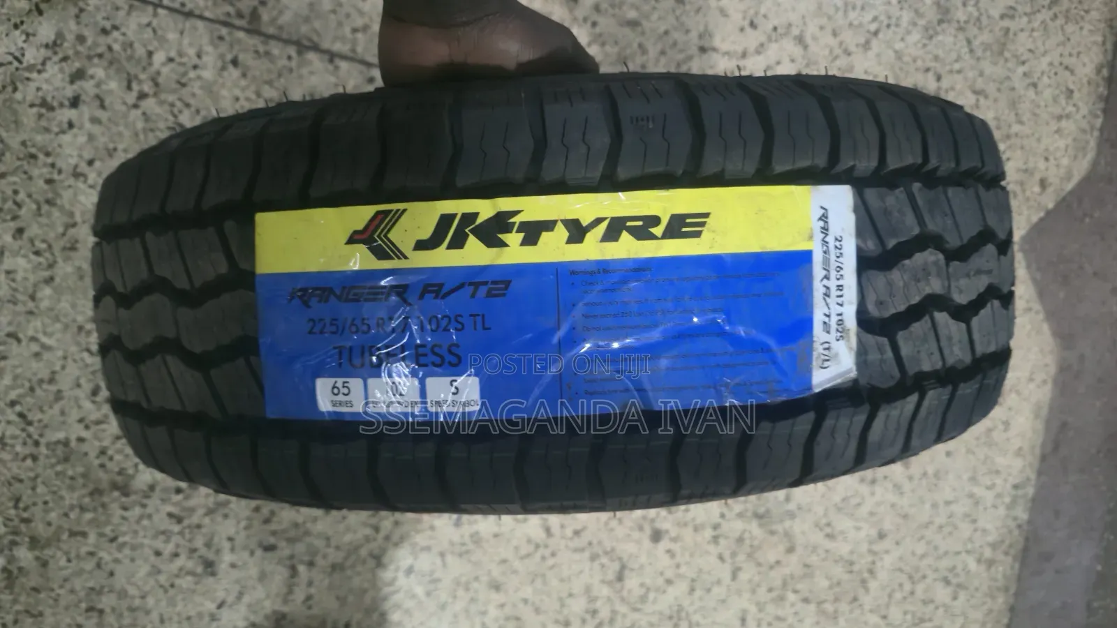 225/65r17 All Terrain Jk Tyre Original Made in India