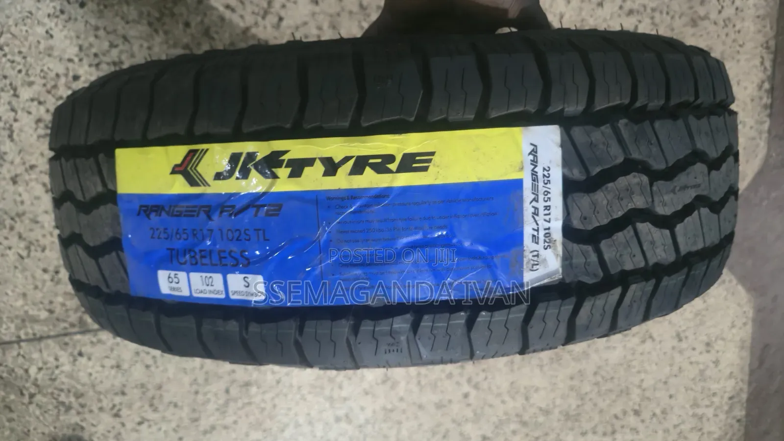 225/65r17 All Terrain Jk Tyre Original Made in India