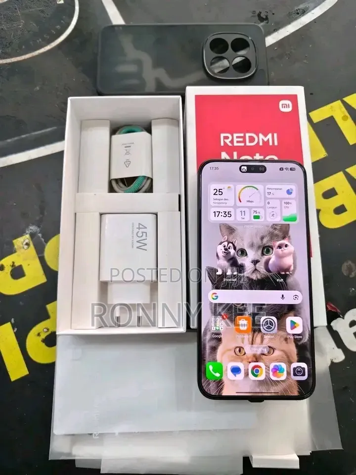New Xiaomi Redmi Note 15 Pro+ 512 GB Black