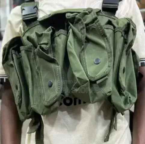 Adjustable Waterproof Oxford Tactical Vest Chest/Waist Magazine