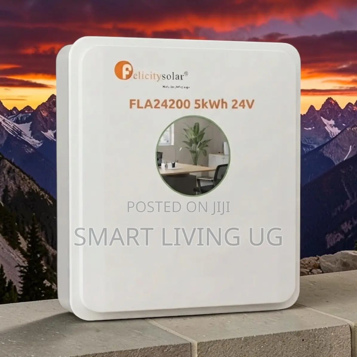 High-Efficiency Felicity Solar 24V 5kWh Inverter-Compatible Battery