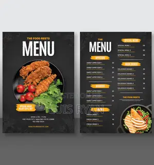 Restuarant Menus