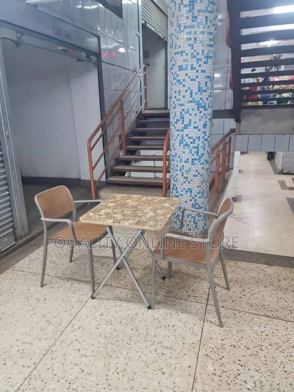Ergonomic Foldable Dining Table and Chairs