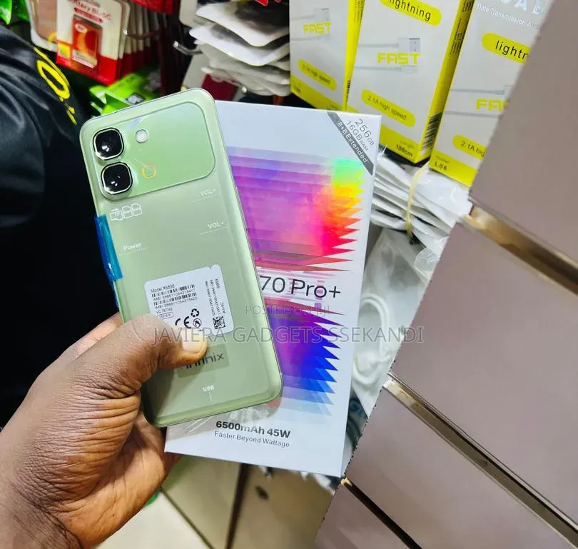 New Infinix Hot 70 Pro 5G+ 256 GB Green