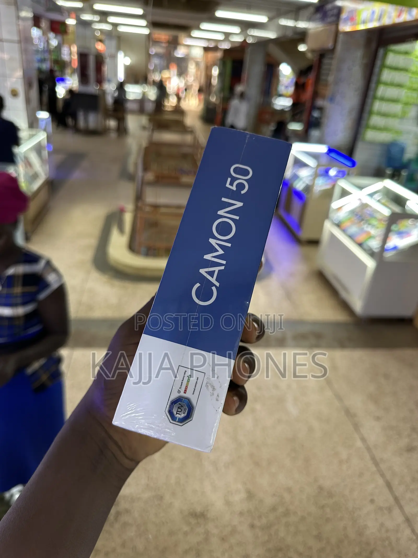 New Tecno Camon 50 256 GB Black