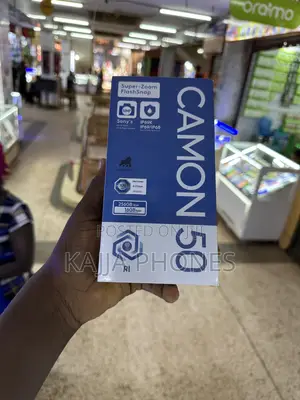 New Tecno Camon 50 256 GB Black