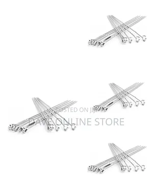 Reusable Stainless Steel Kabob Skewers