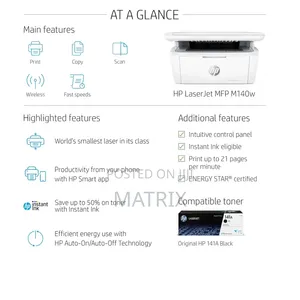 HP LaserJet M141A Printer