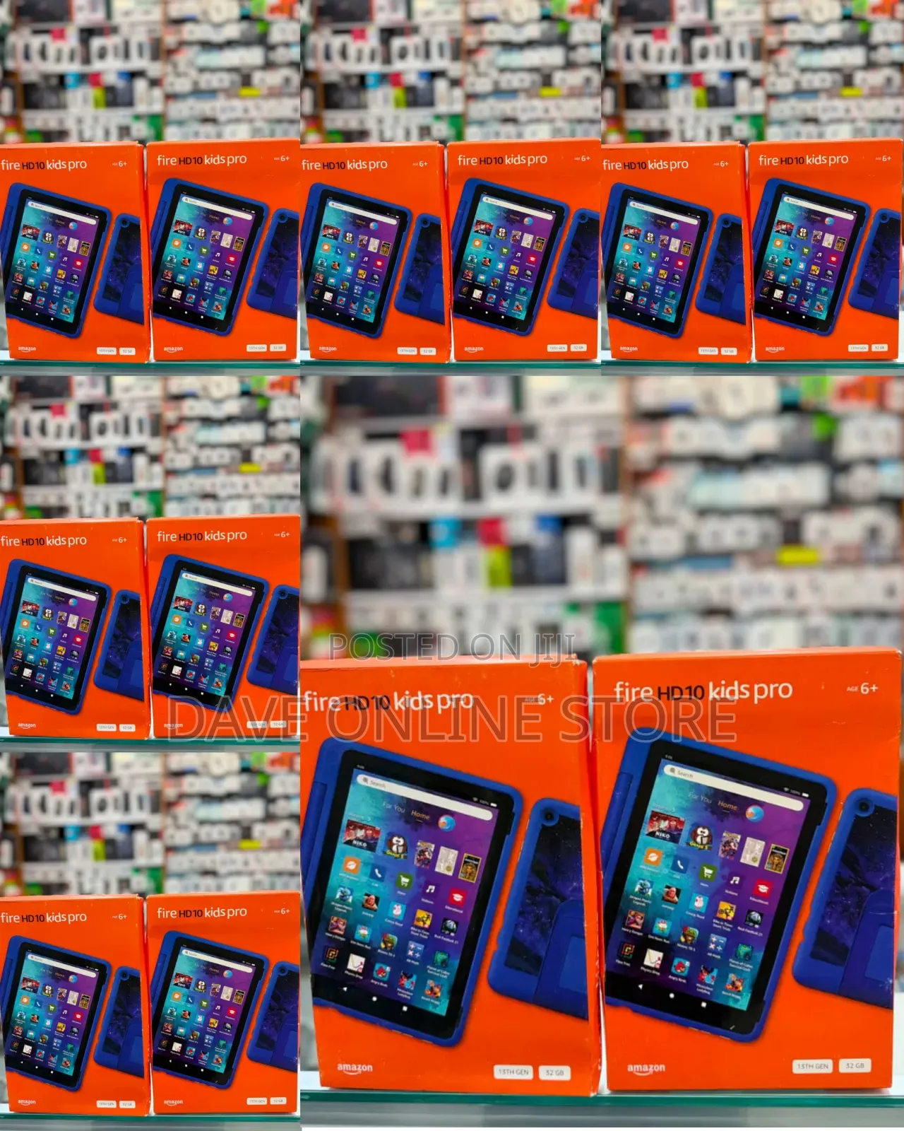New Amazon Fire HD 10 32 GB Blue