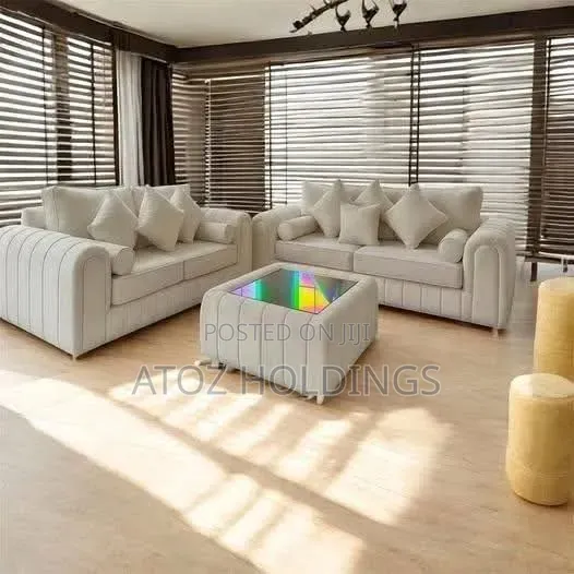 Sofas/Lux 4 Seaters Box Sofa Sets in Any Colour or Material 999,000/-